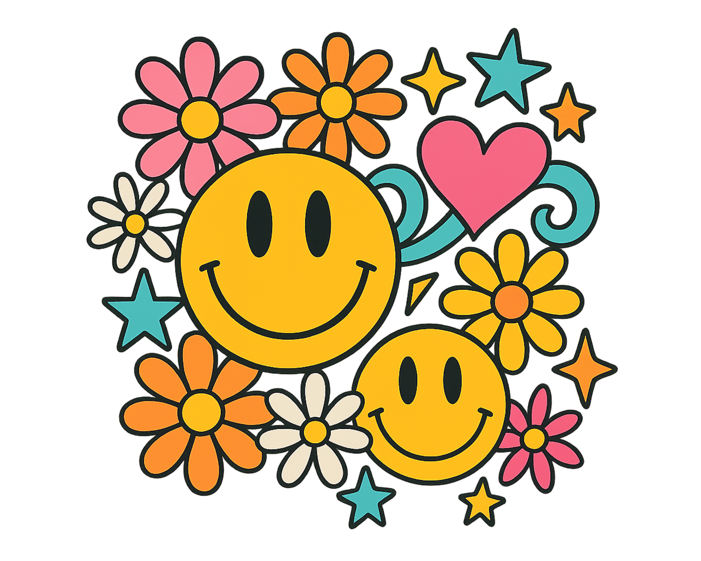 Smiley Faces Massage Pillow