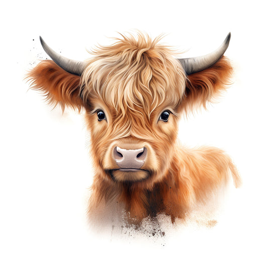 Highland Cow 2 Massage Pillow