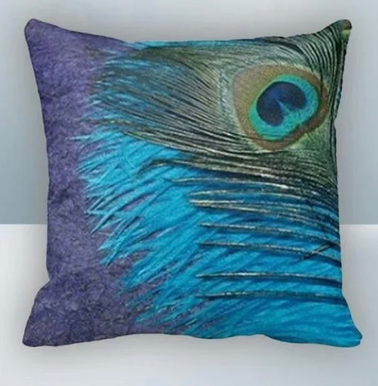 Peacock Feather Massage Pillow