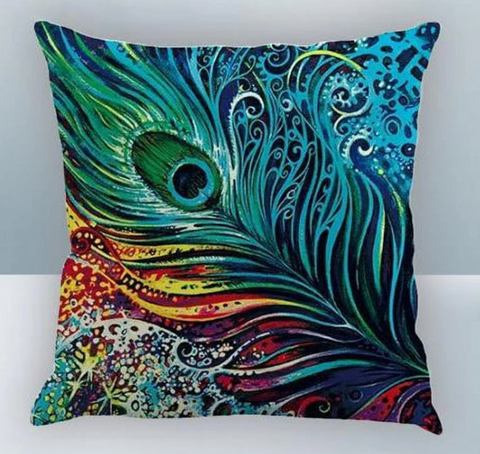 Peacock Feather 2 Massage Pillow