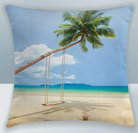 Palm Tree Swing Massage Pillow